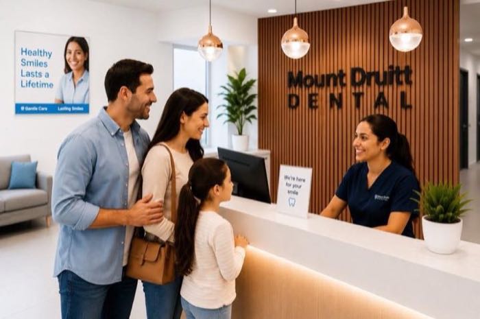 A modern dental treatment room