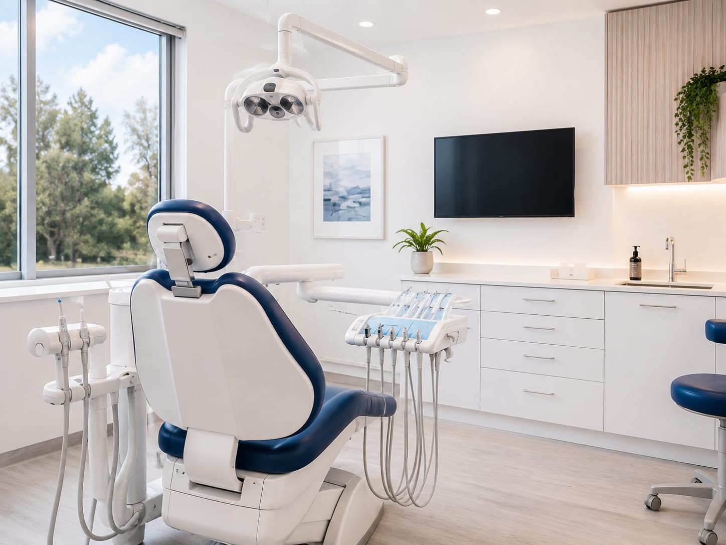 A treatment room at Mount Druitt Dental